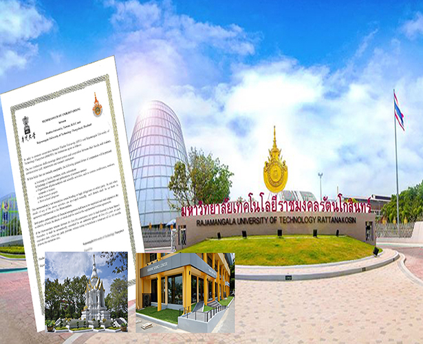 華梵大學與泰國坦亞布里皇家理工大學簽屬學術合作協議書
