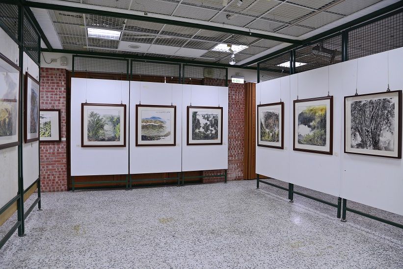 畫展現場